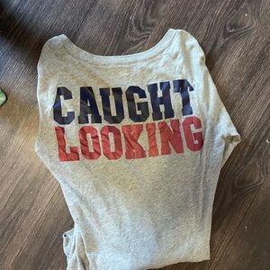 PINK cardinals long sleeve